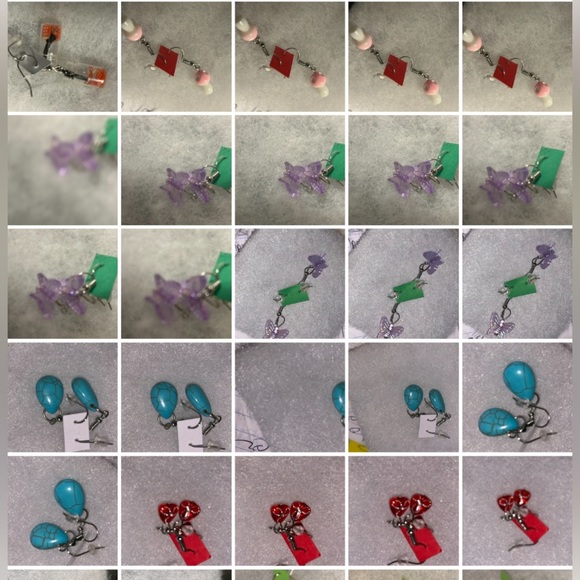 Handmade nwt rare designer luxury earrings buy 3 get 3 free!!!!!!I free🆓🆓🆓 - Picture 5 of 16